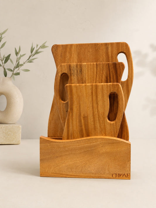 Acacia Cutting Board Set